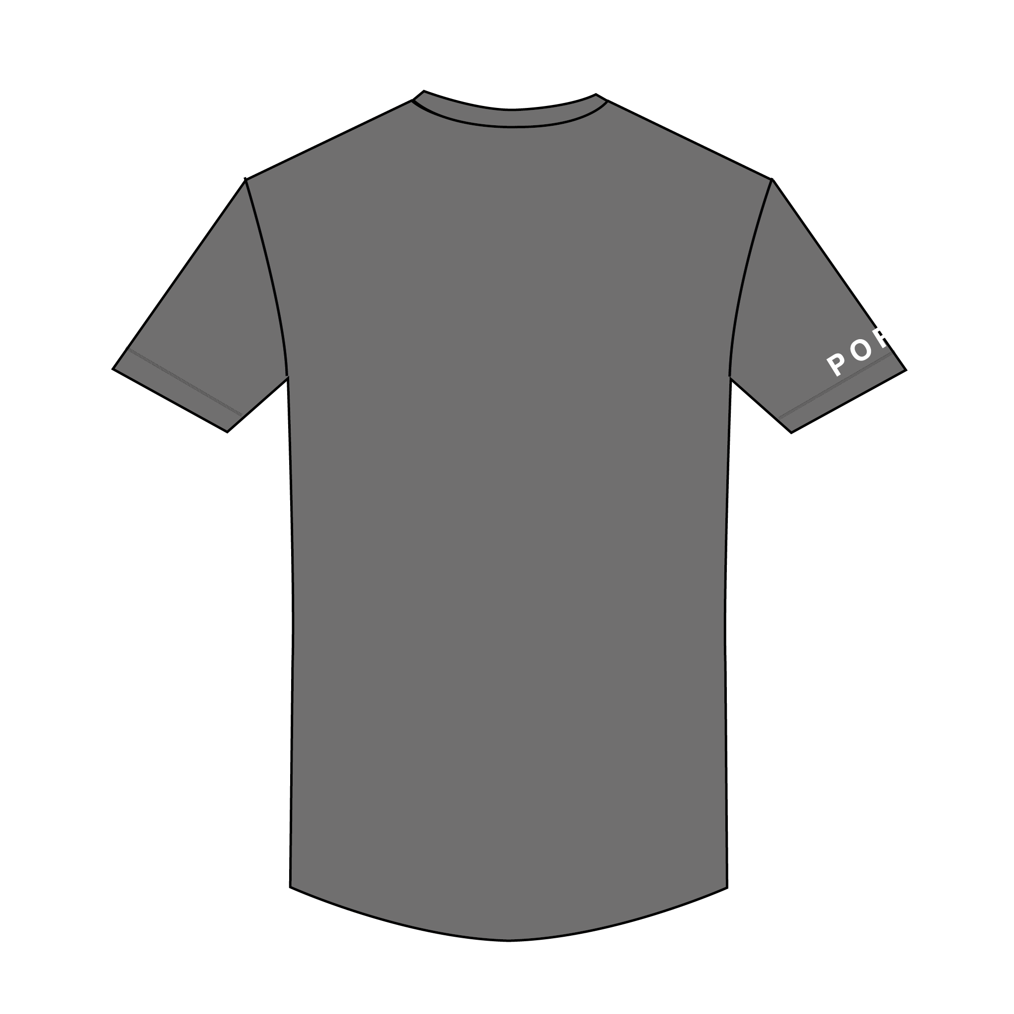 Portlethen & District Pipe Band Grey Casual T-Shirt