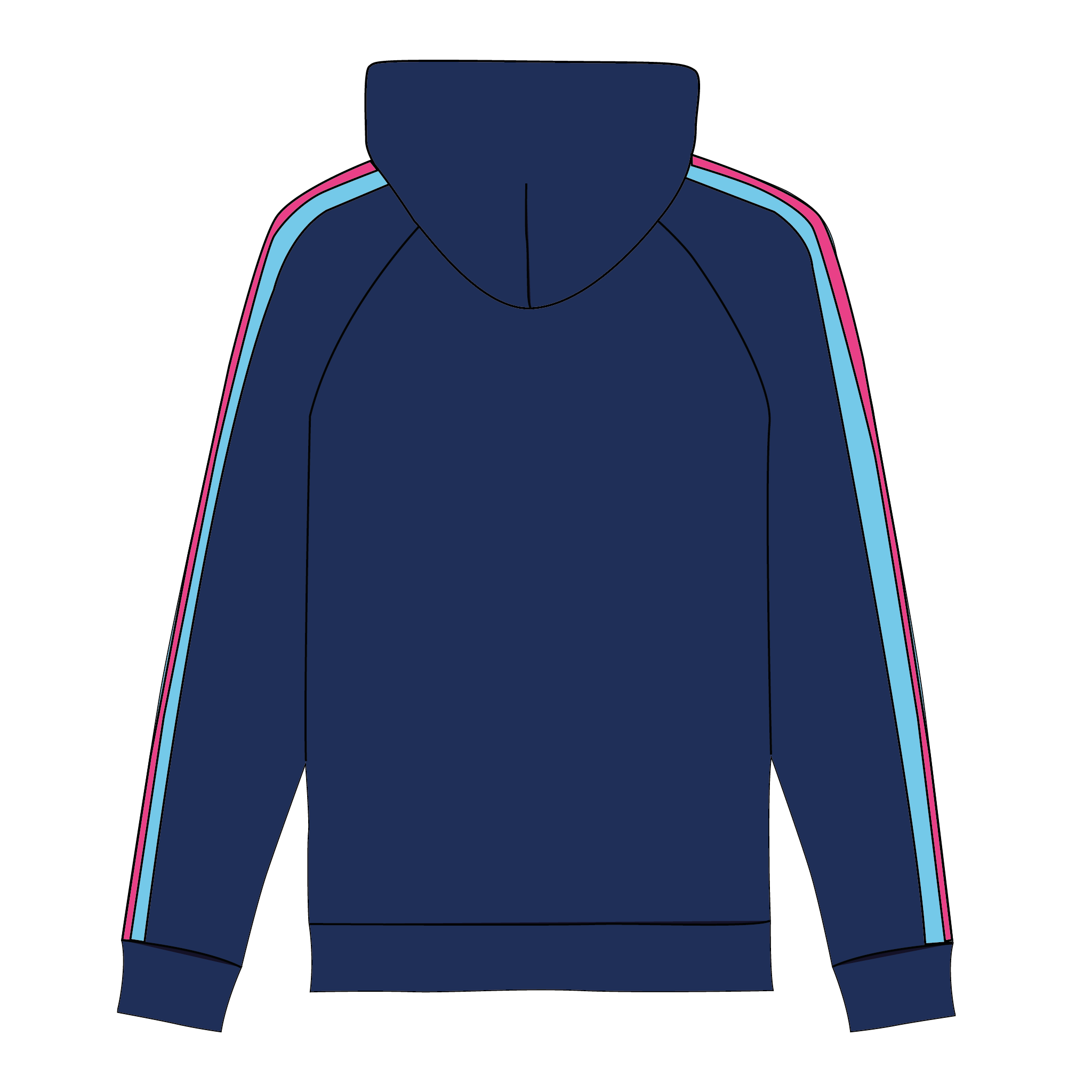 Rhode Island Design School Rowing Club  Hoodie