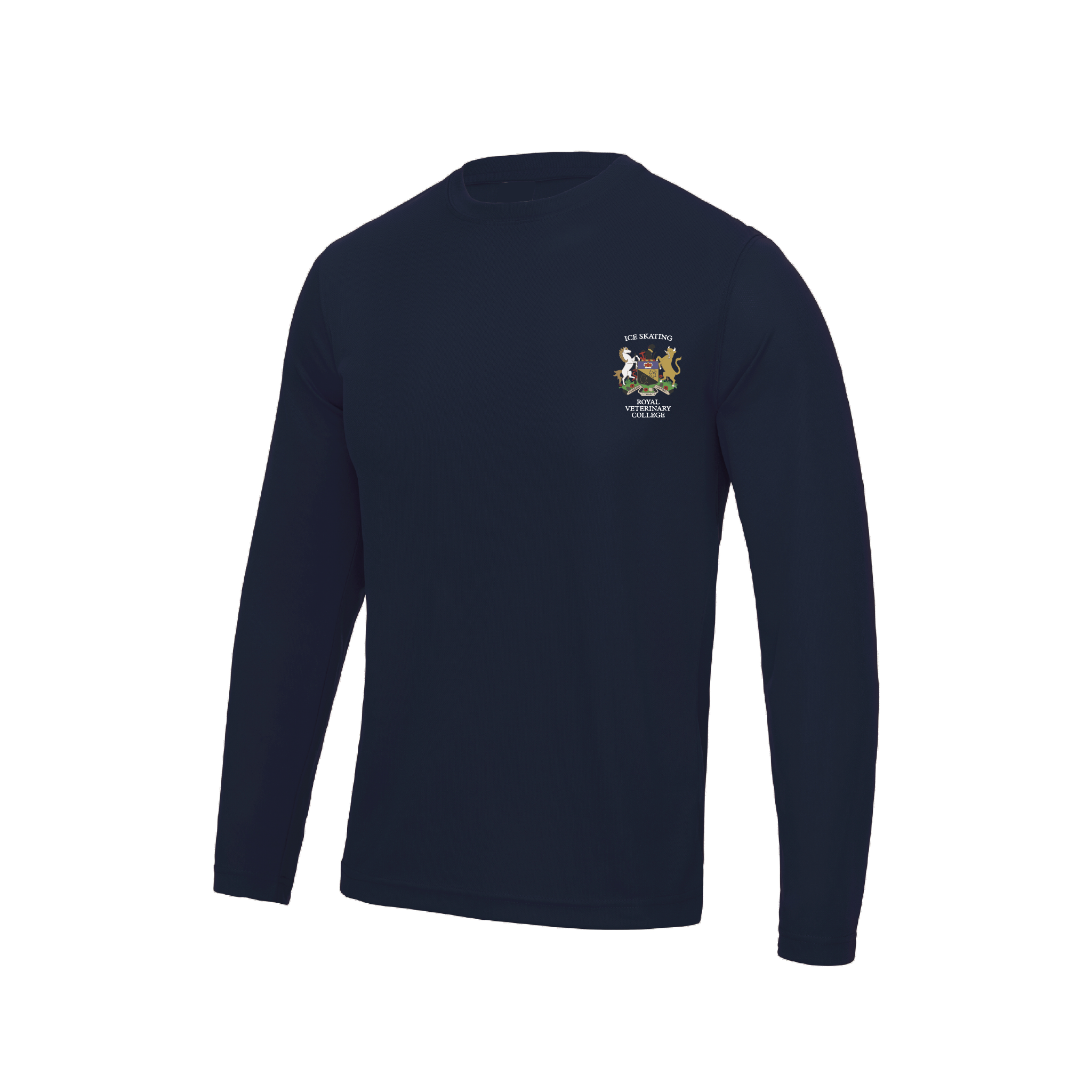 Royal Veterinary College Ice Skating Club Long Sleeve Gym T-Shirt