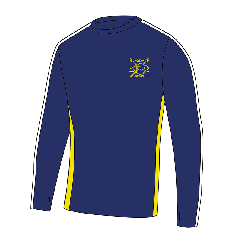 Ryde Rowing Club Bespoke Long Sleeve Gym T-Shirt