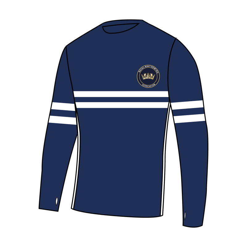 Royal Navy Rowing Association Bespoke Long Sleeve Gym T-Shirt