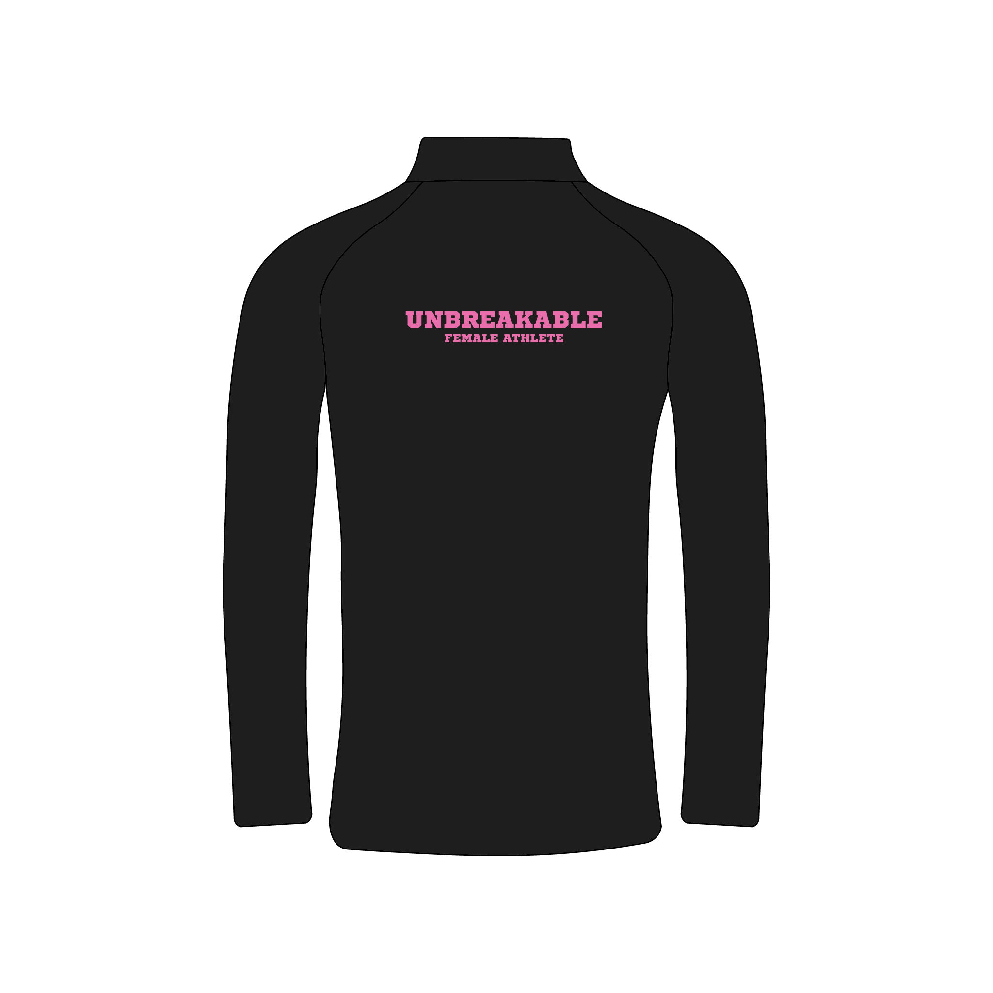 Unbreakable Female Athlete Bespoke Q-Zip