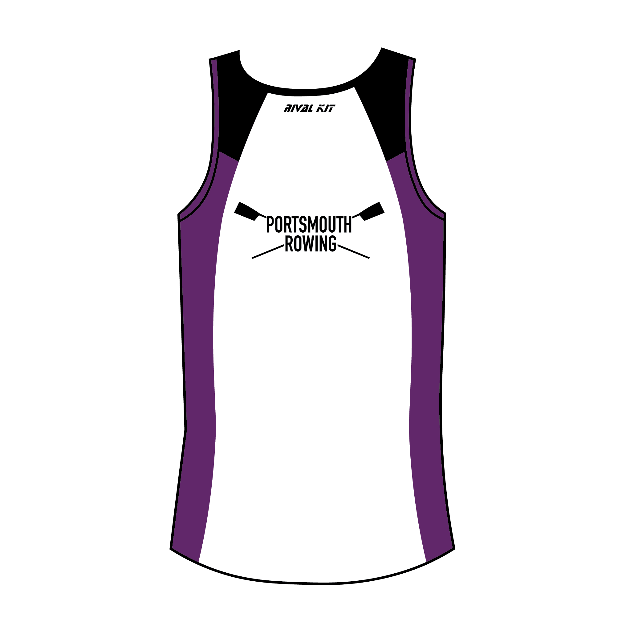 University of Portsmouth Rowing Gym Vest 2