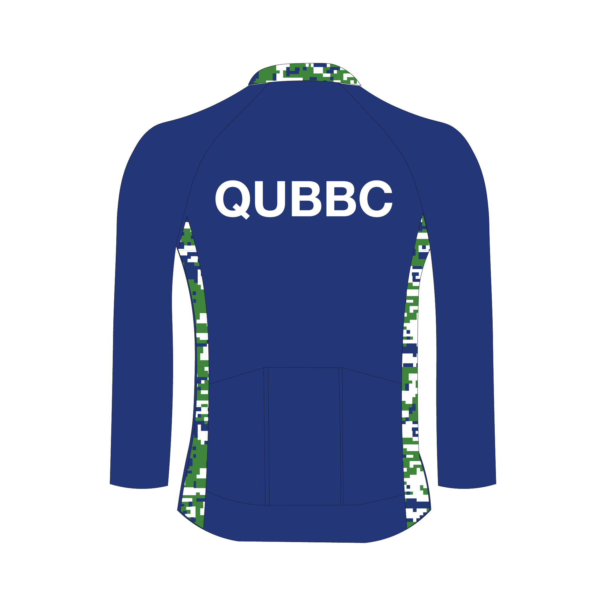 Queen's University Belfast Men's Boat Club Long Sleeve Cycling Jersey