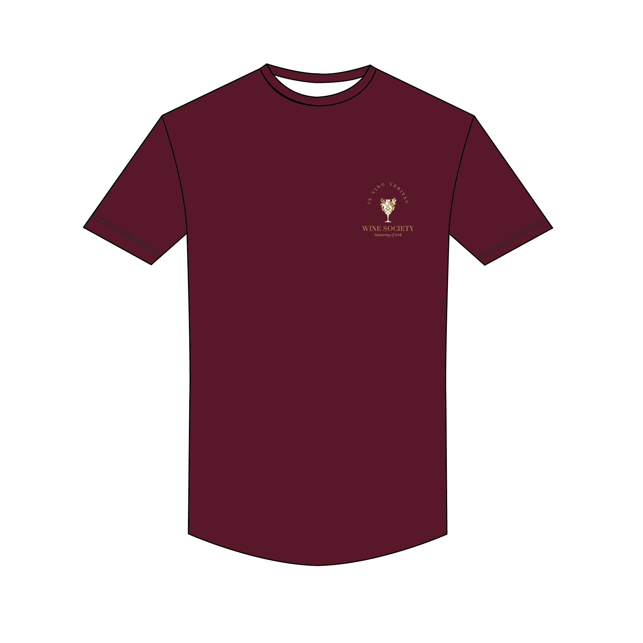 University of York Wine Appreciation Society Gym T-shirt