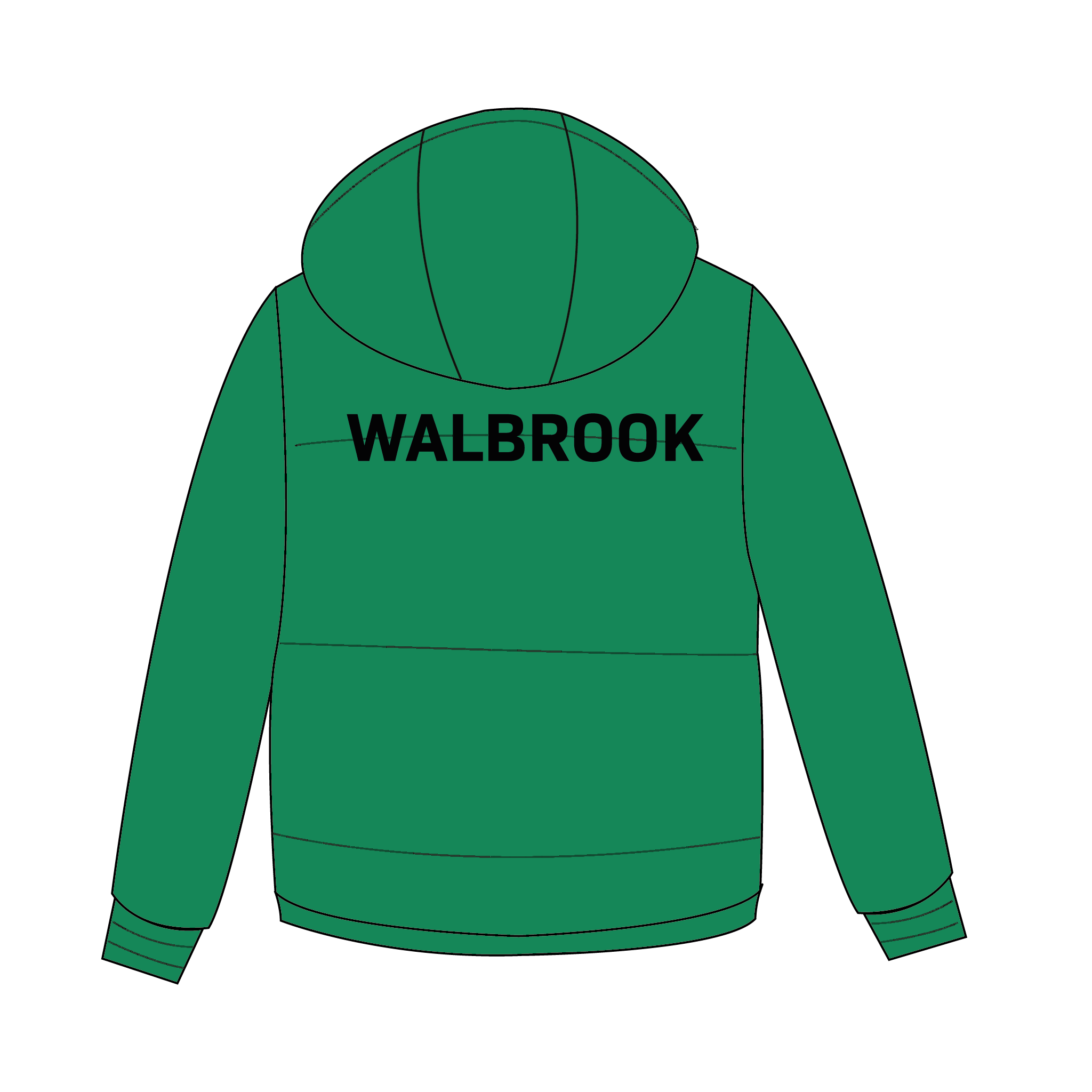 Walbrook RC Green Puffa Jacket