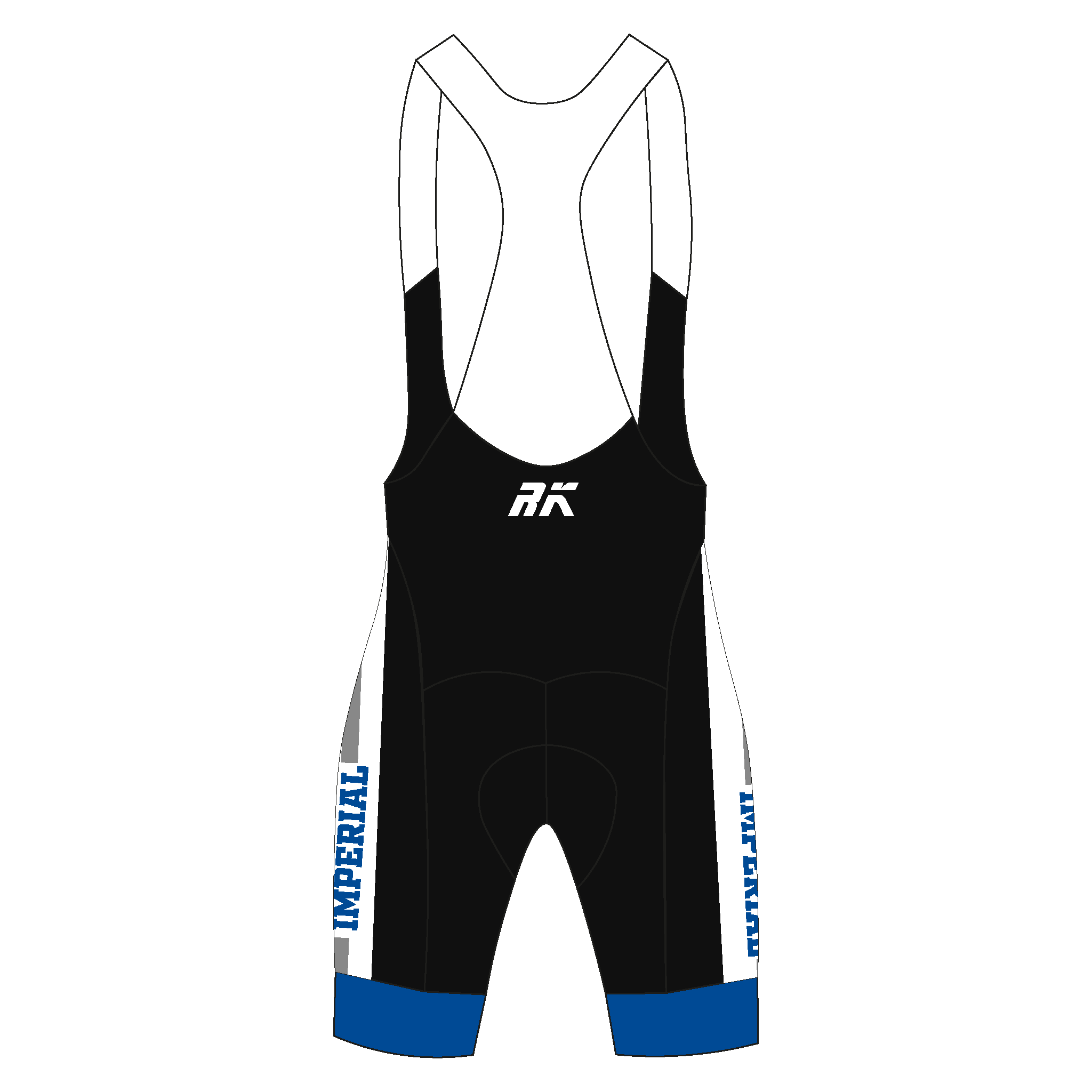 Imperial College Boat Club Alumni Bib Shorts