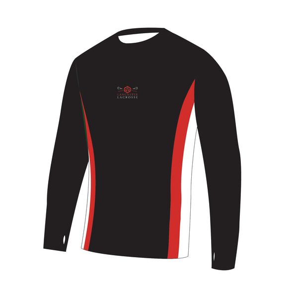 Lancaster University Lacrosse Bespoke Long Sleeve Gym T-Shirt 1