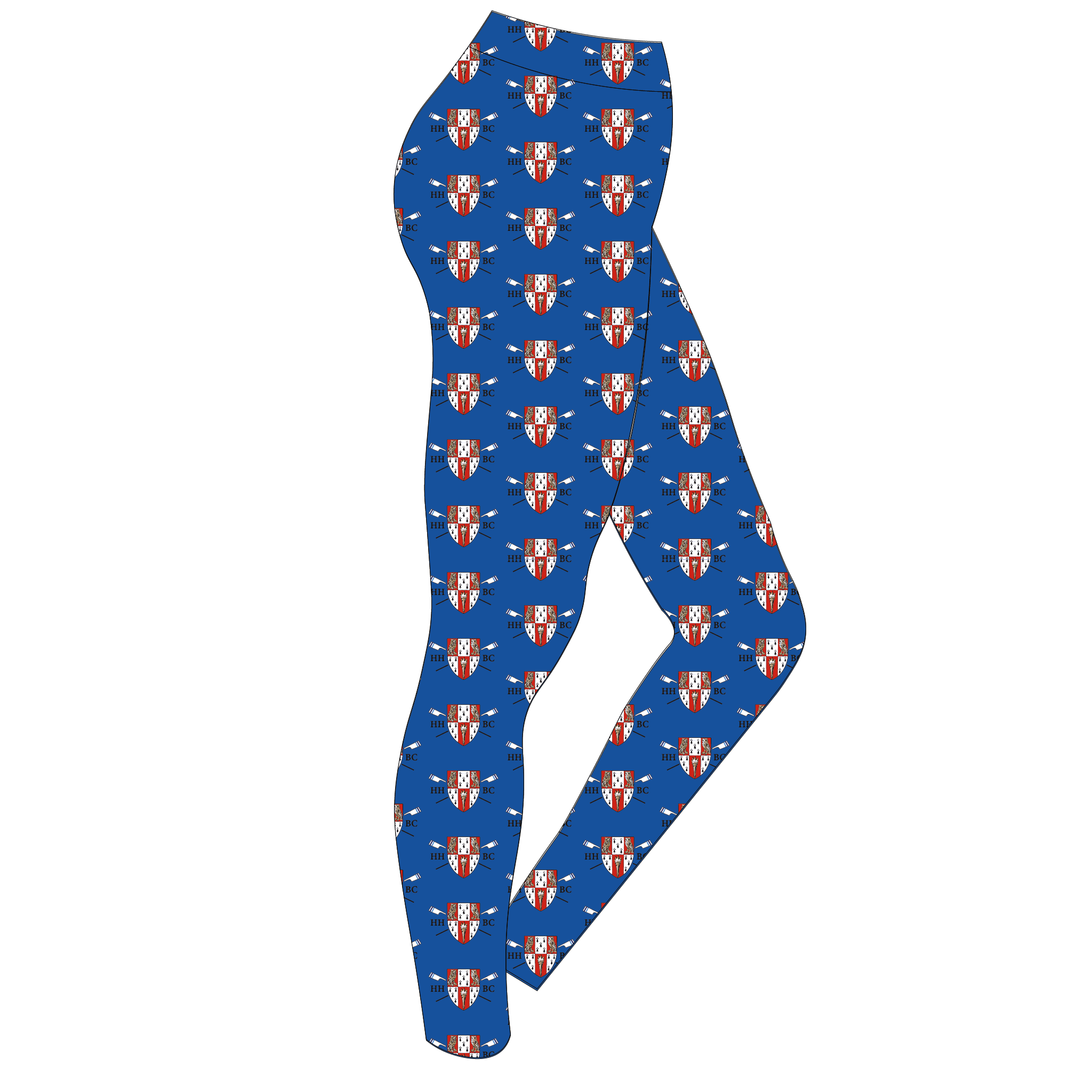 Hughes Hall BC Leggings Design 2
