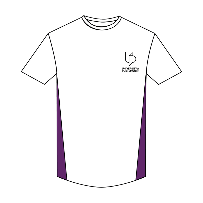 University of Portsmouth Rowing Bespoke Short Sleeve Gym T-shirt