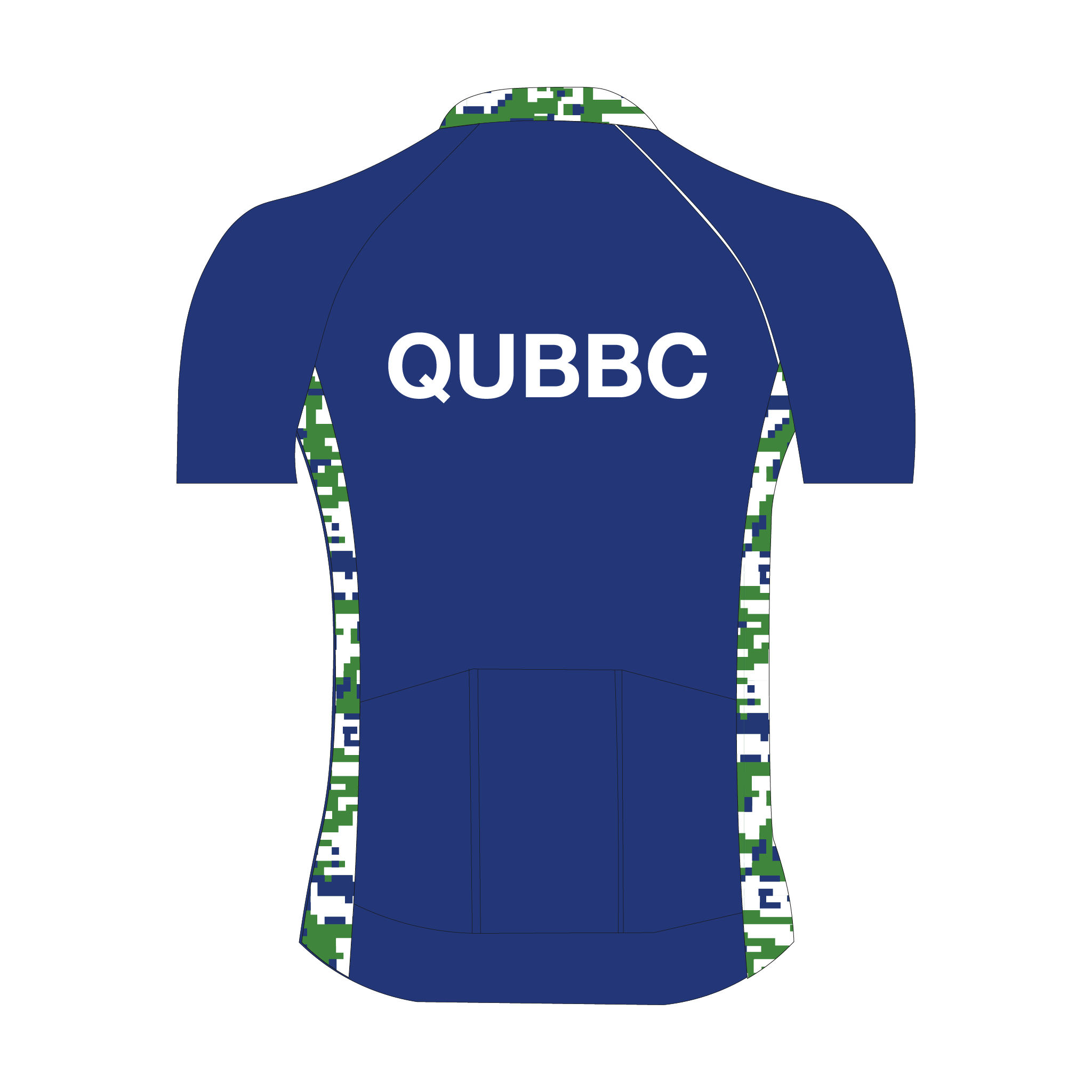Queen's University Belfast Men's Boat Club Short Sleeve Cycling Jersey