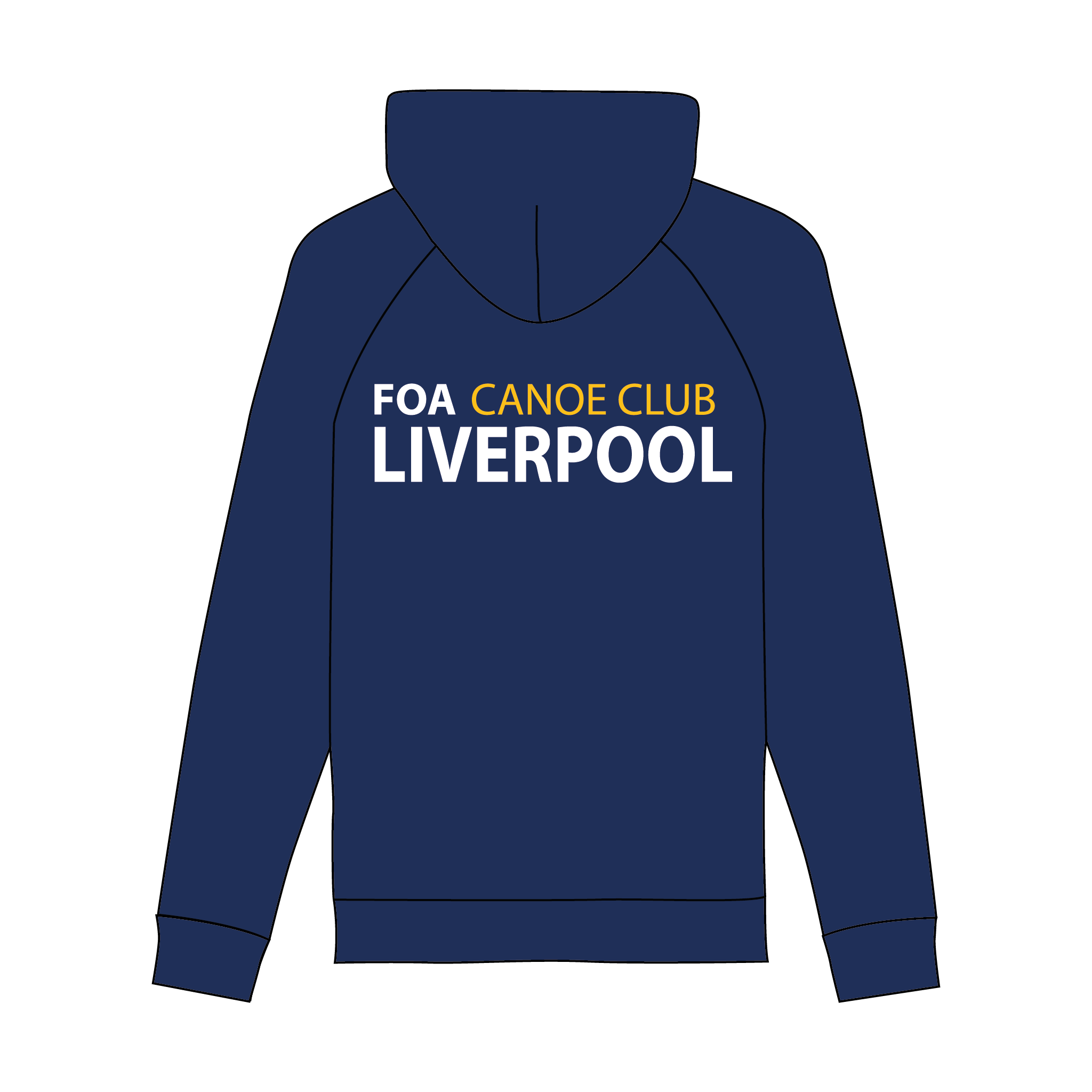 Friends of Allonby Canoe Club Liverpool Hoodie
