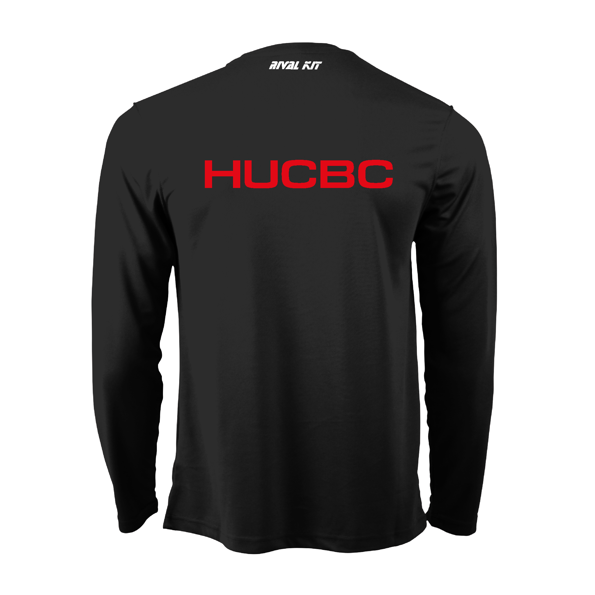 Hartpury University & College Black Long Sleeve Gym T-Shirt