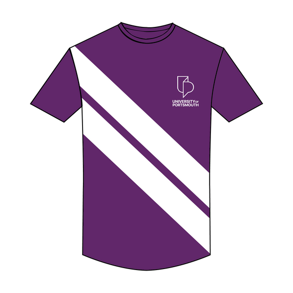 University of Portsmouth Rowing Bespoke Short Sleeve Gym T-shirt 2
