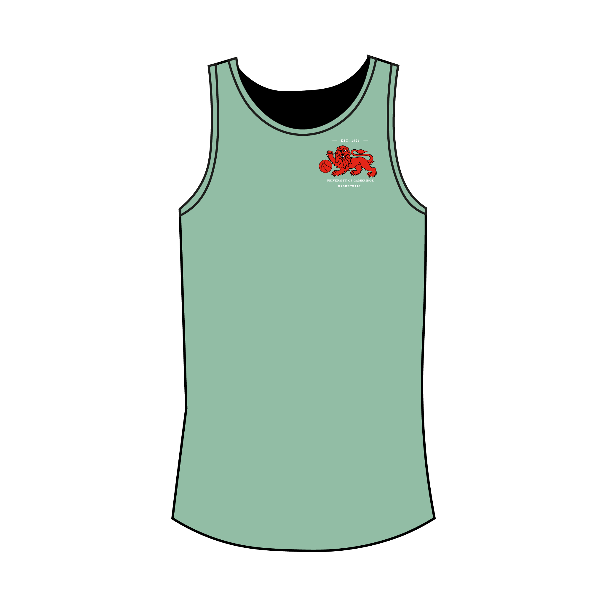Cambridge University Basketball Club Reversible Gym Vest
