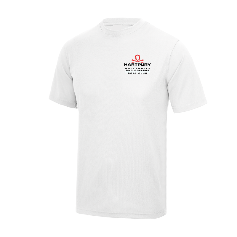 Hartpury University & College White Short Sleeve Gym T-Shirt