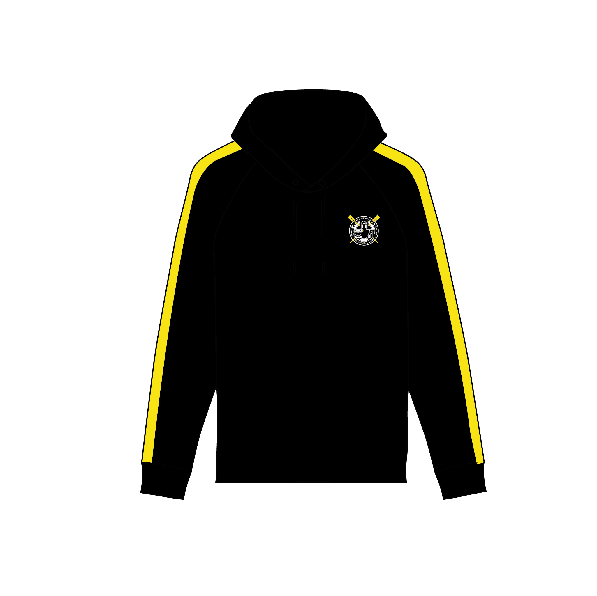 Poplar, Blackwall and District RC Striped Hoodie