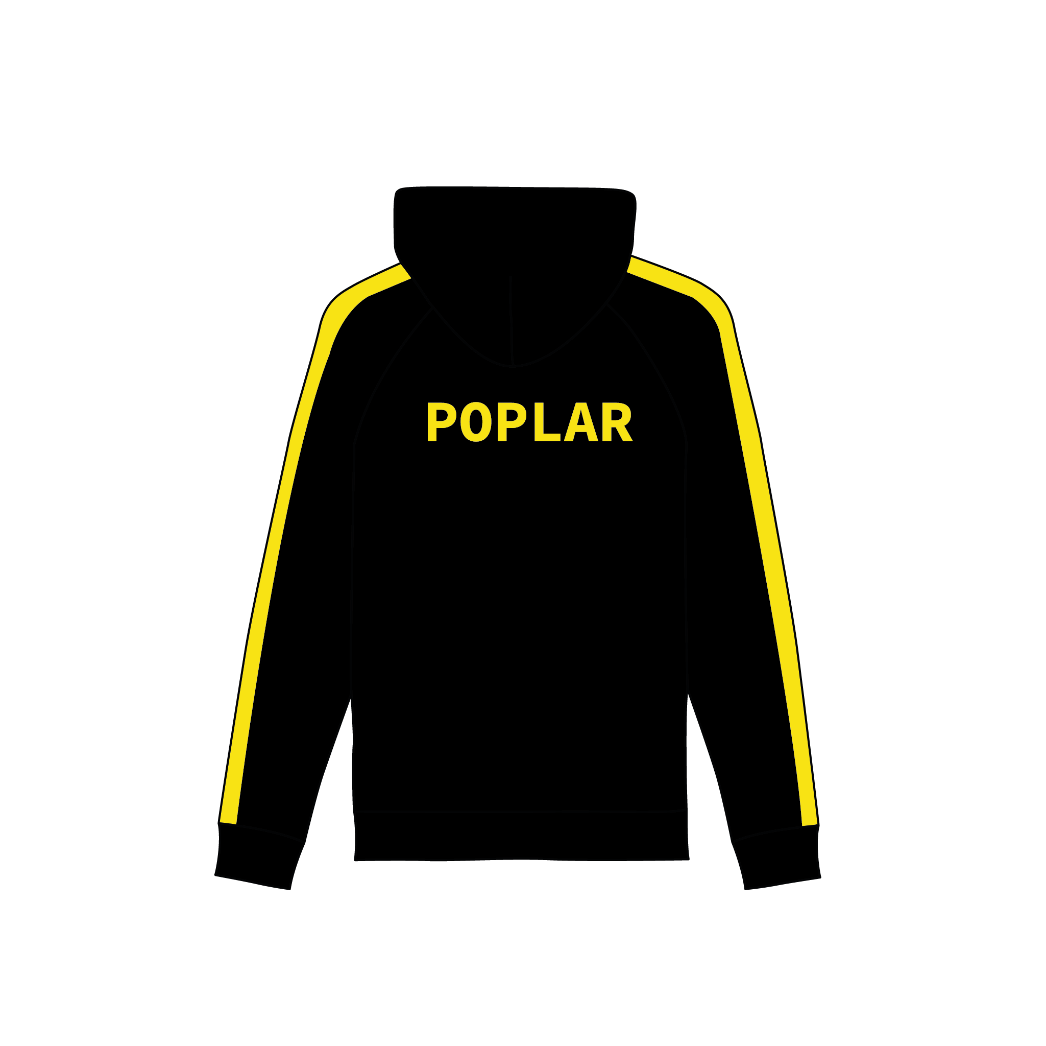 Poplar, Blackwall and District RC Striped Hoodie