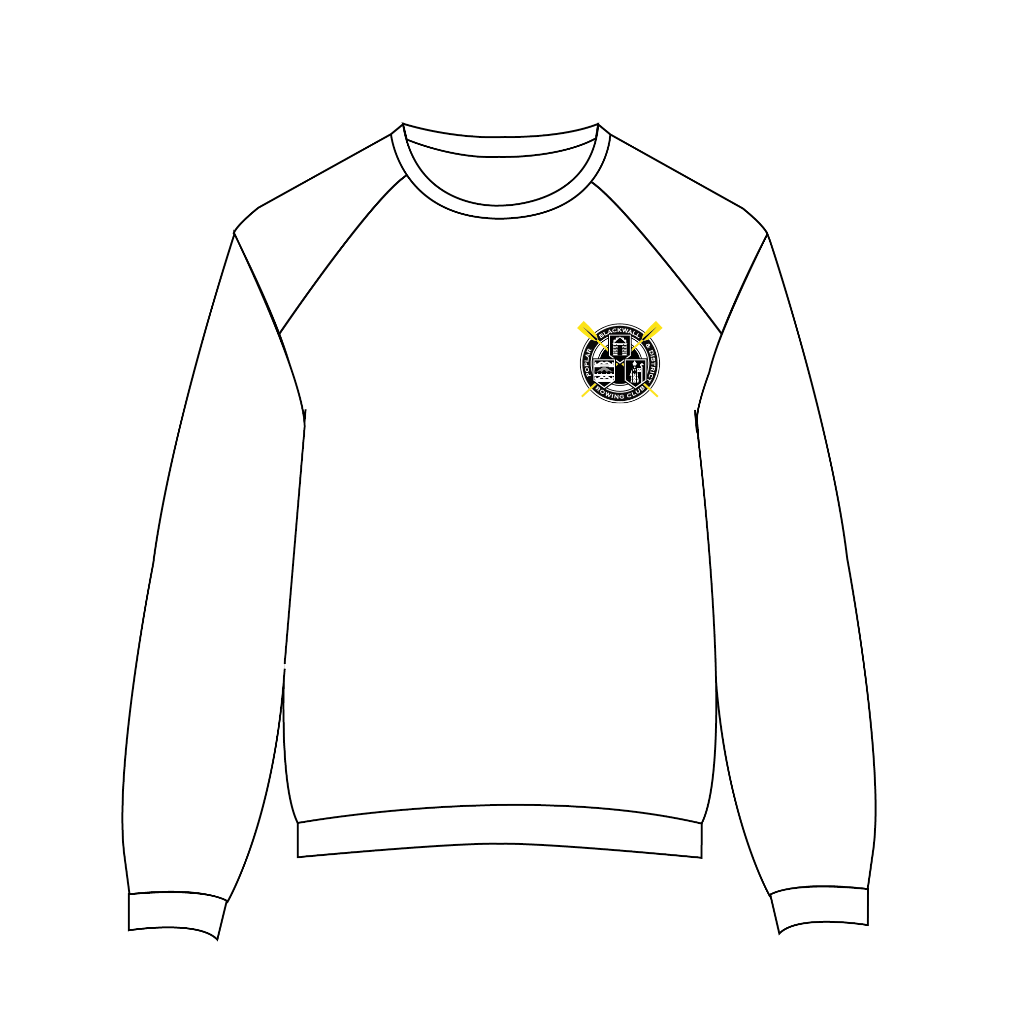 Poplar, Blackwall and District RC Sweatshirt