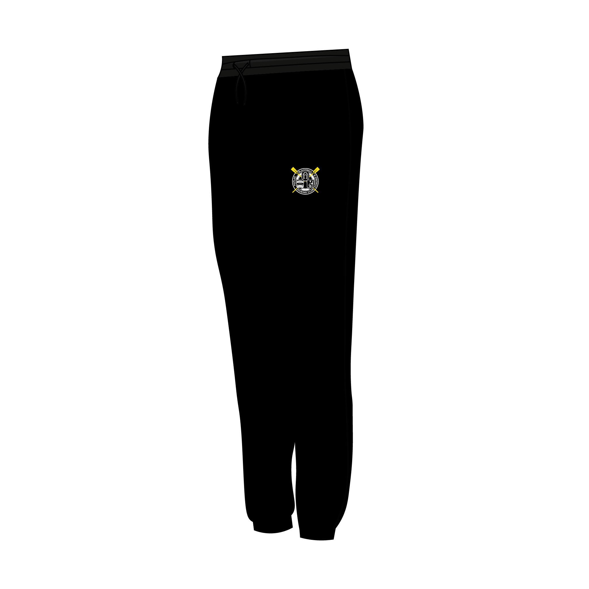 Poplar, Blackwall and District Black Bespoke Joggies