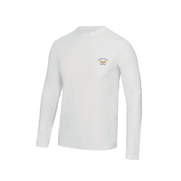 Trinity College Boat Club White Long Sleeve Gym Top