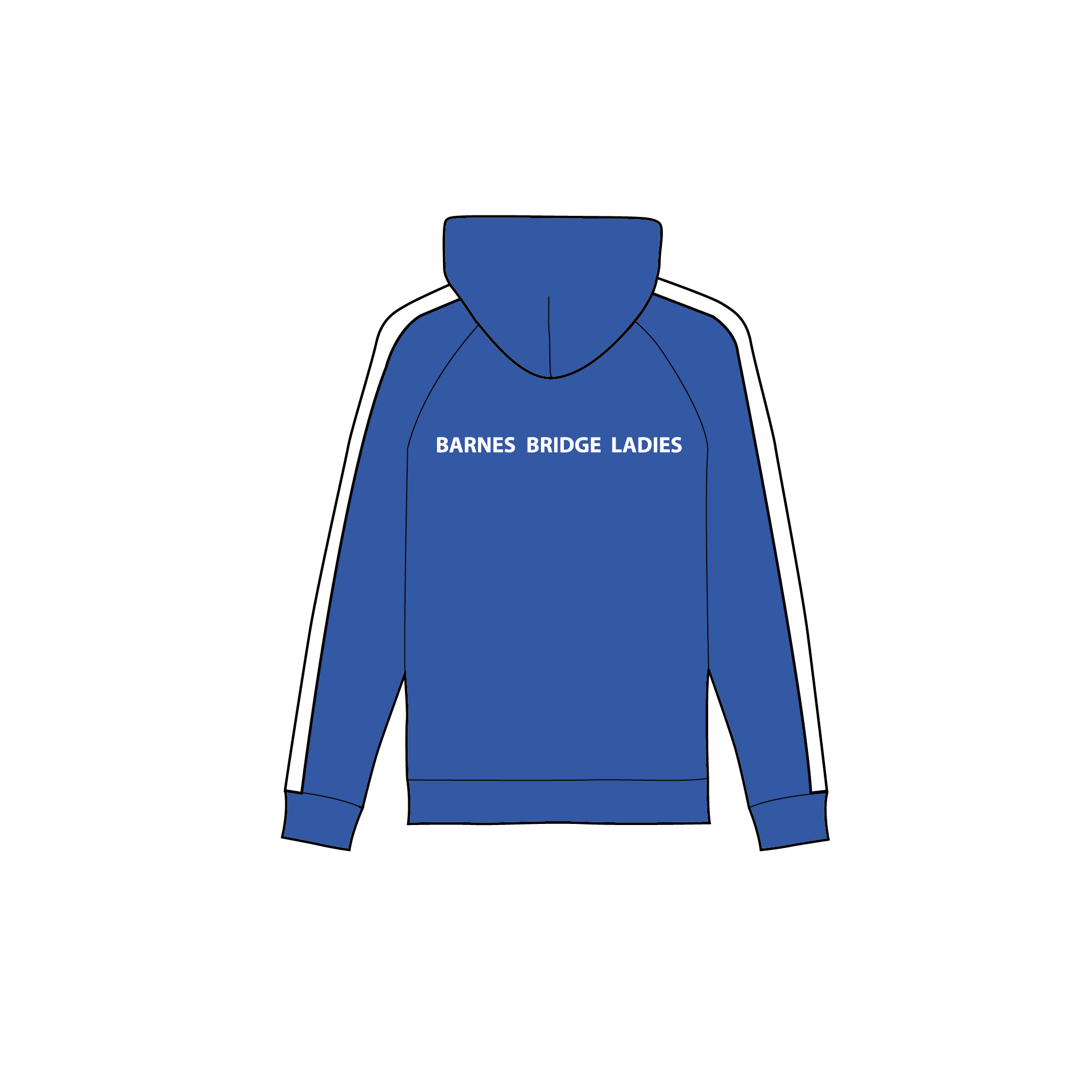 Barnes Bridge Ladies RC Hoodie