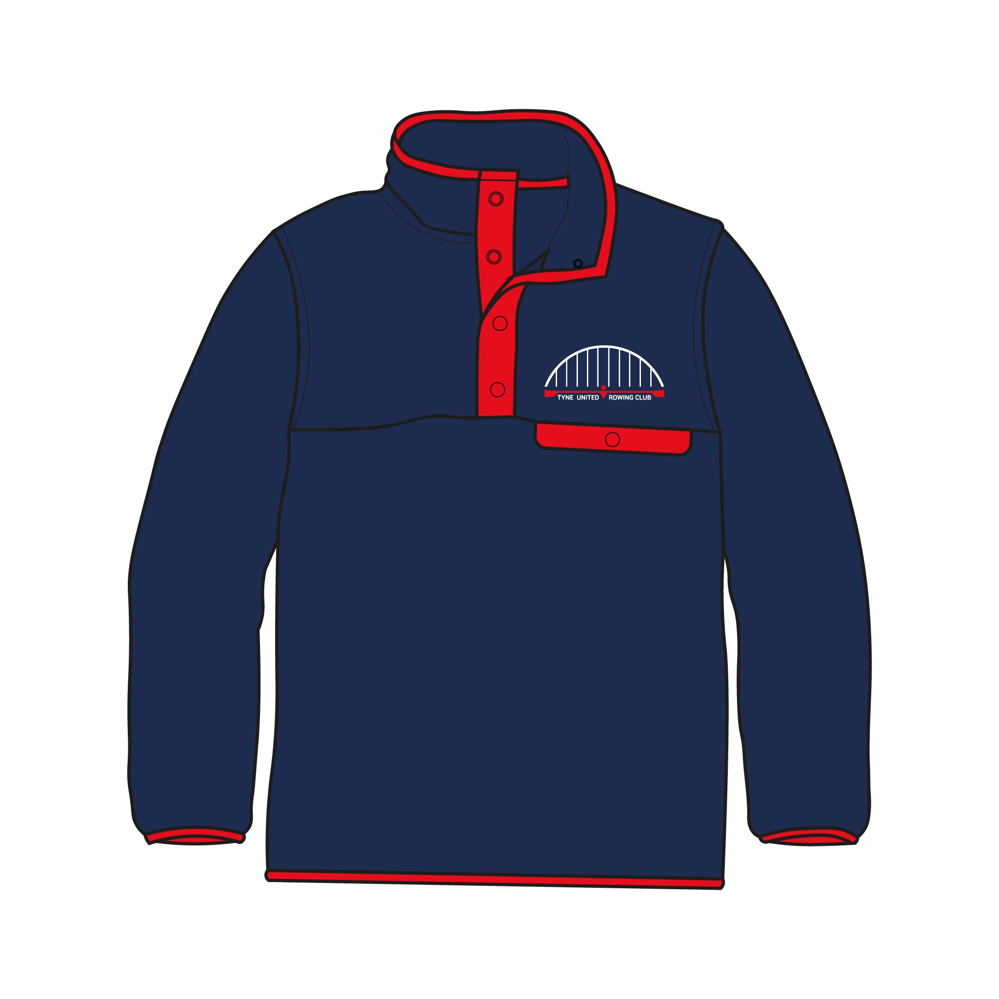 Tyne United RC Pocket Fleece