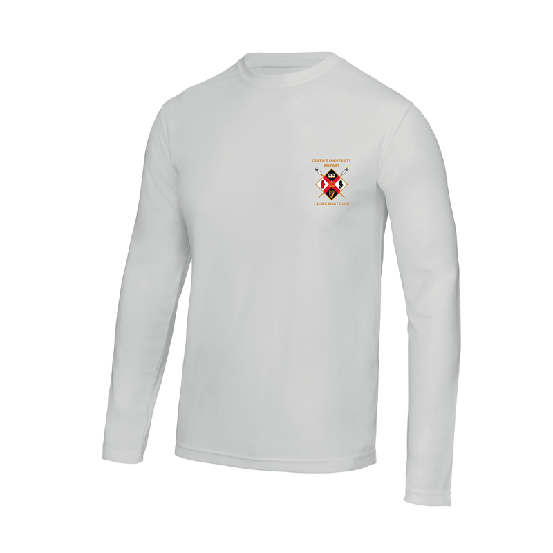 Queen's University Belfast Ladies Boat Club Long Sleeve Gym T-Shirts