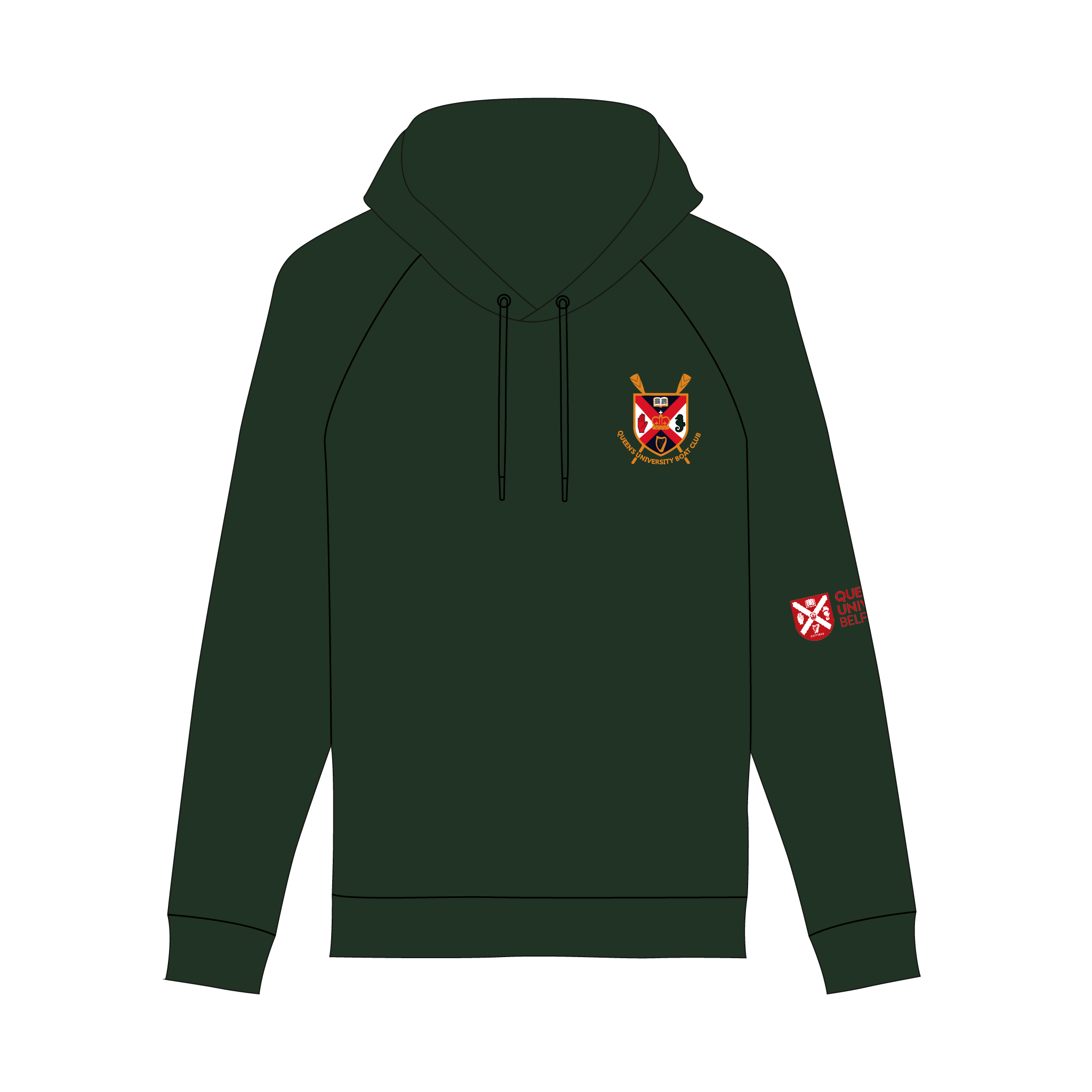 Queen's University Belfast Men's Boat Club Hoodie