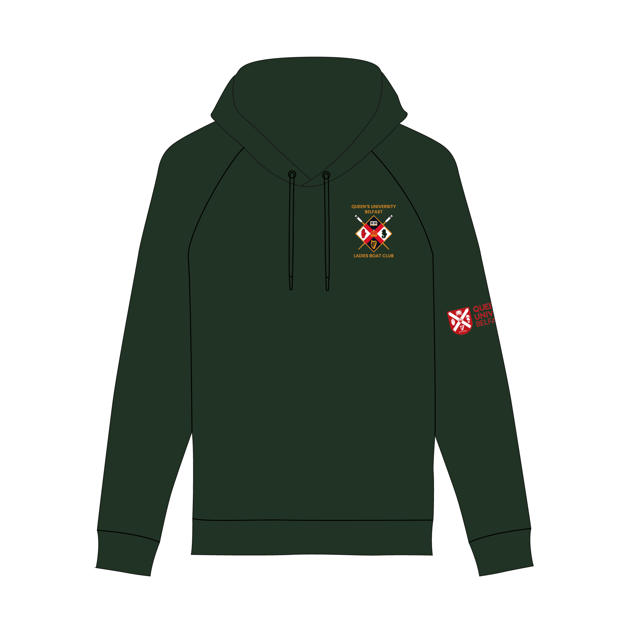 Queen's University Belfast Ladies Boat Club Hoodie