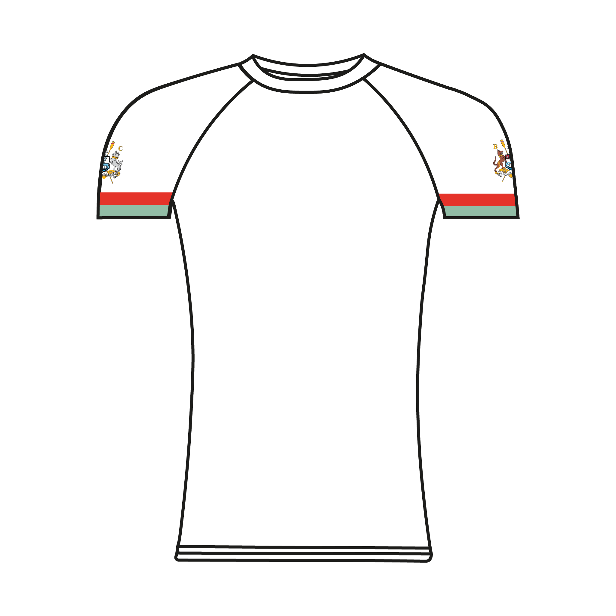 Belfast Rowing Club Short Sleeve Base Layer