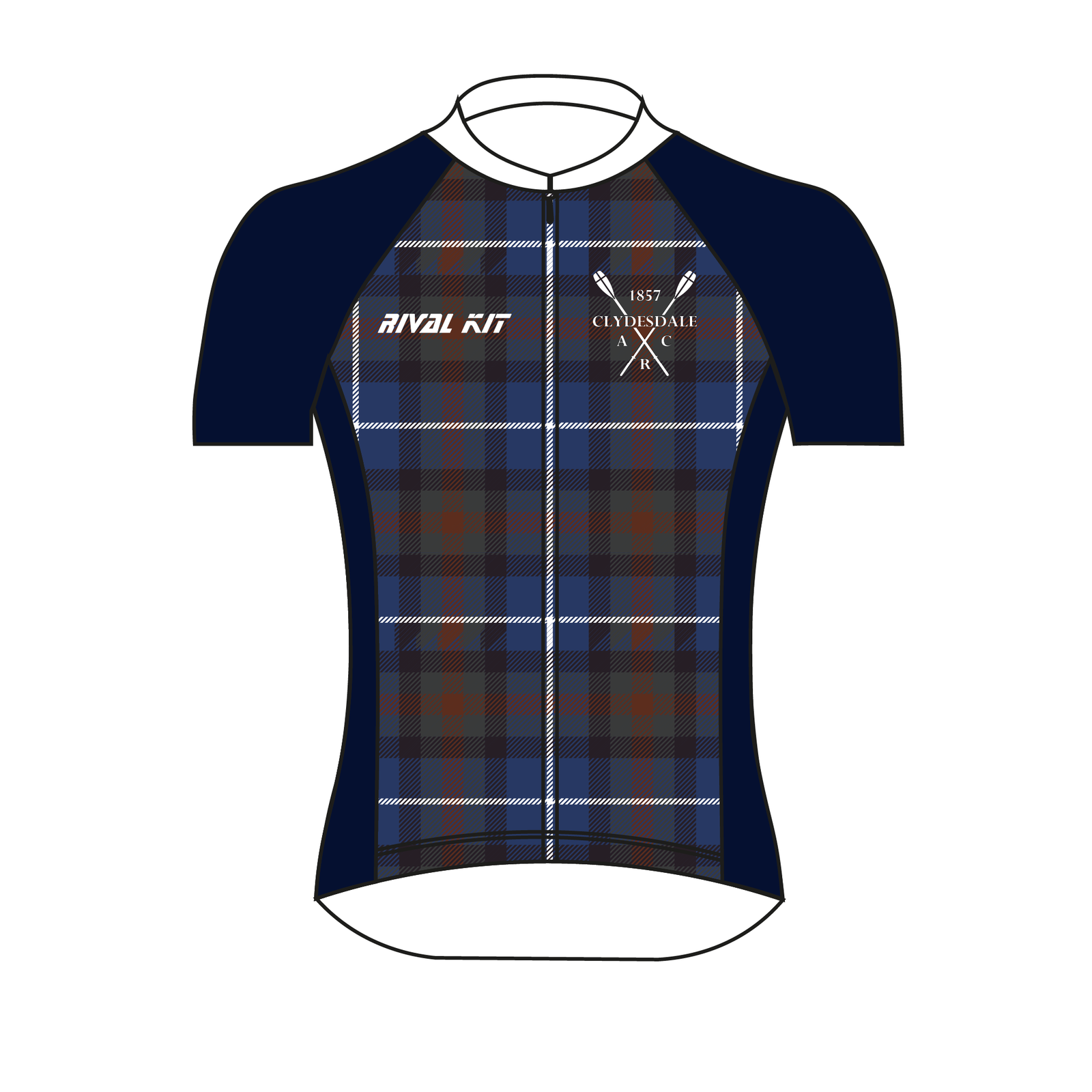 Checkered cycling jersey shop
