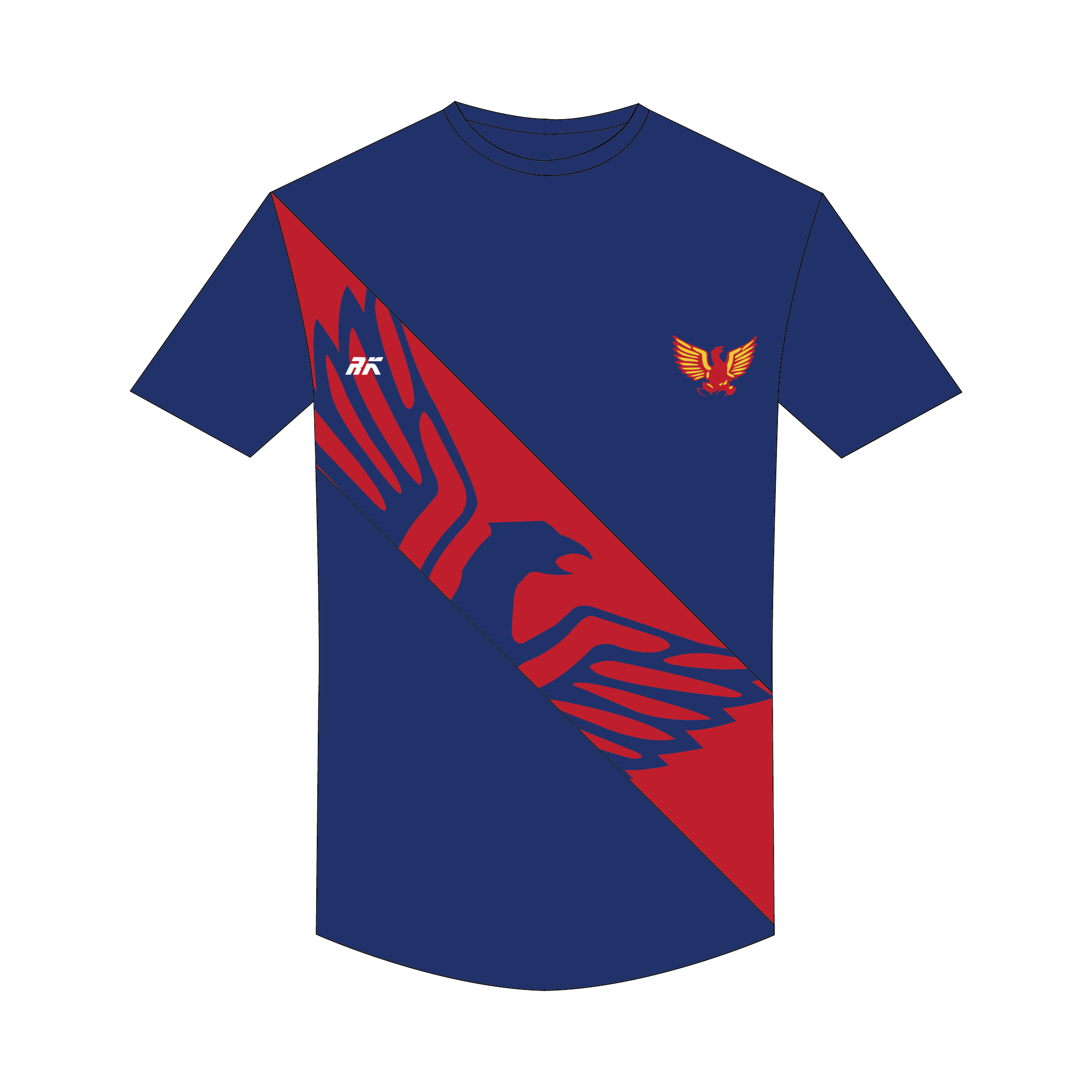 Yarm School Fencing Club Bespoke Gym T-Shirt 2