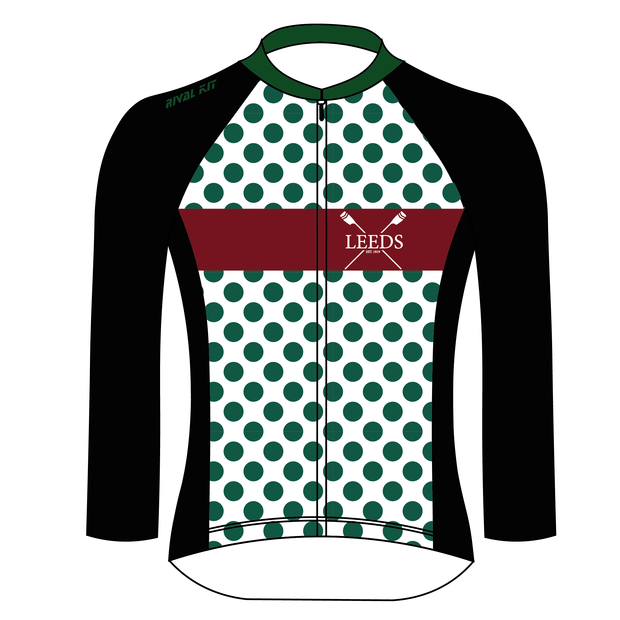 University of Leeds Long-Sleeve Cycling Jersey 2