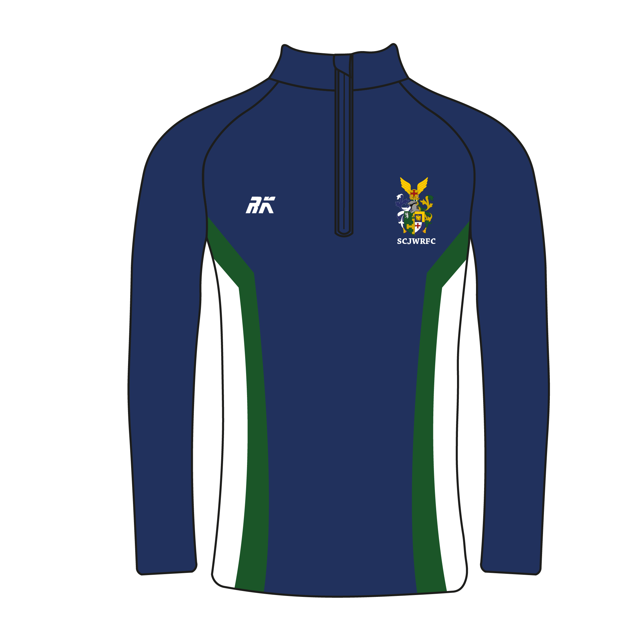 St Chad's and John's Women's Rugby Football Club Bespoke Q-Zip