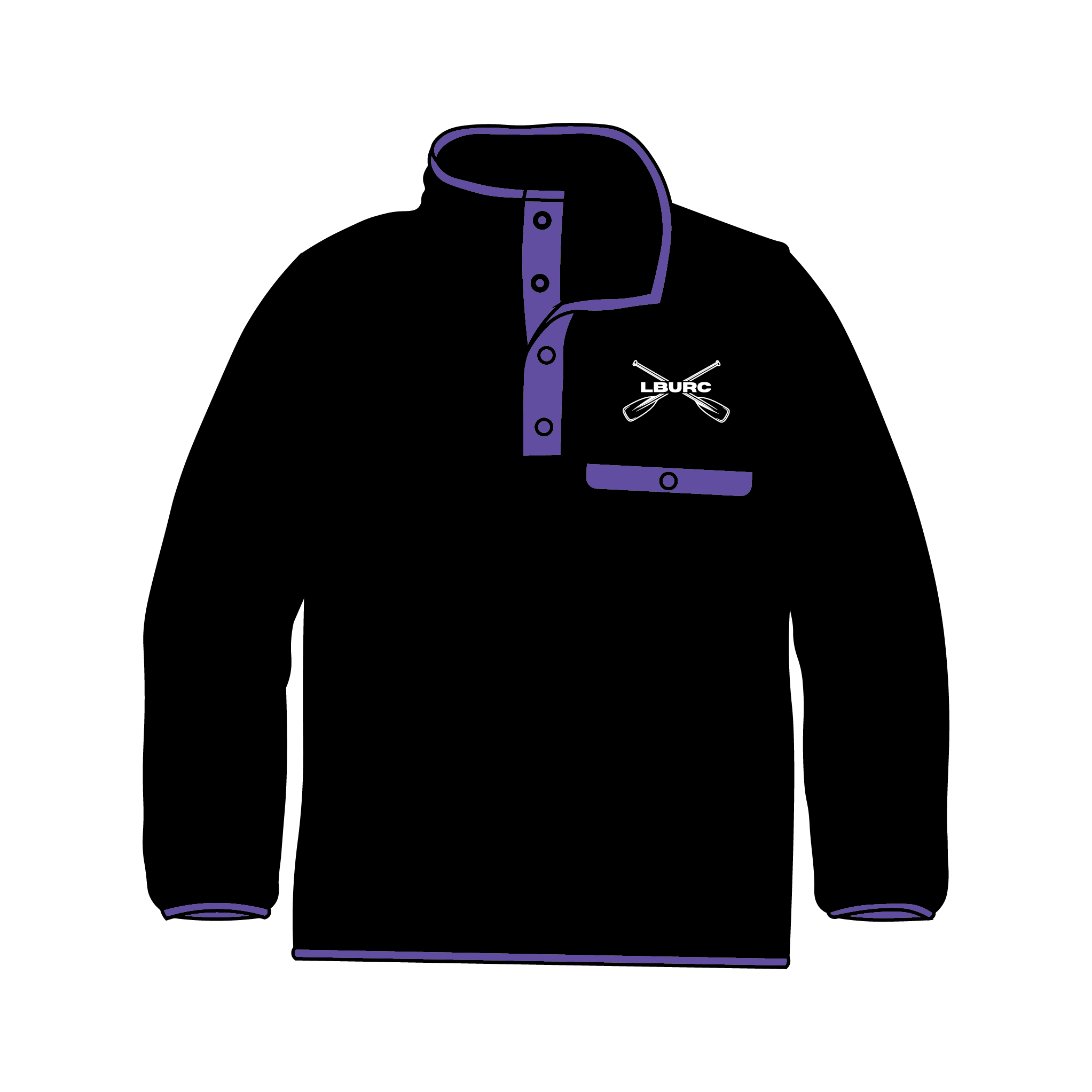 Leeds Beckett University Rowing Club Pocket Fleece