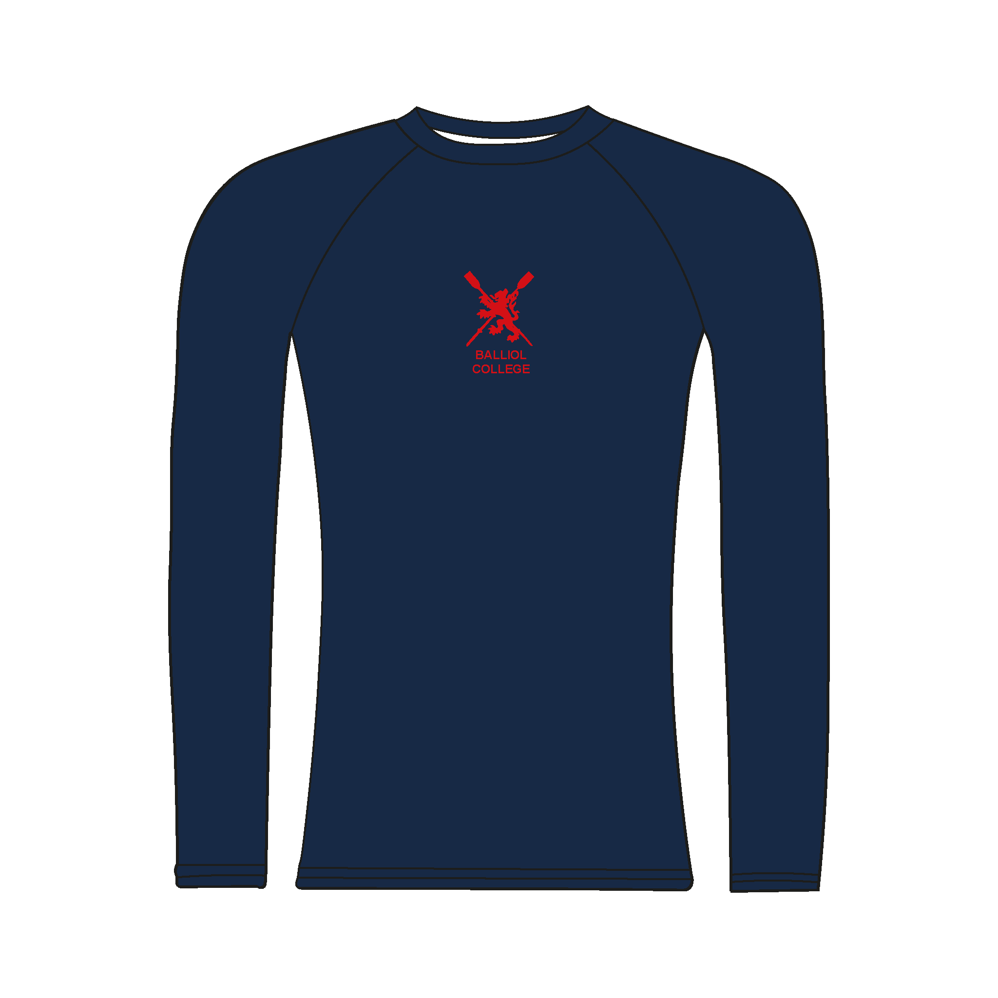 Balliol College Boat Club Long Sleeve Baselayer
