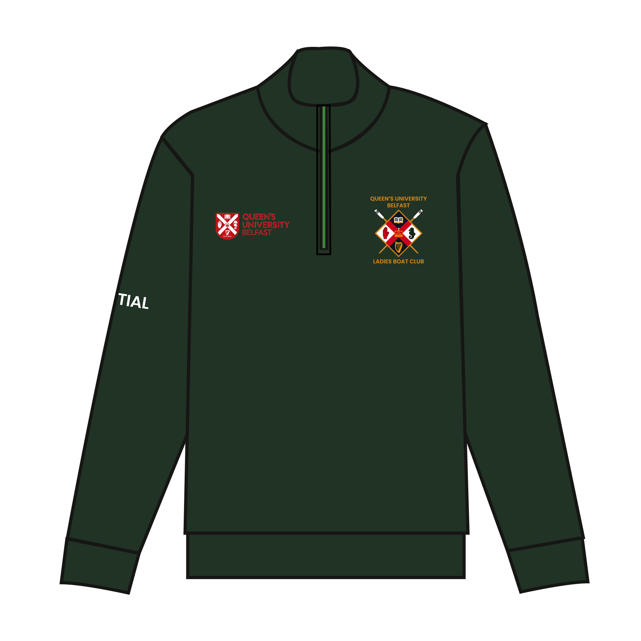 Queen's University Belfast Ladies Boat Club Q-Zip