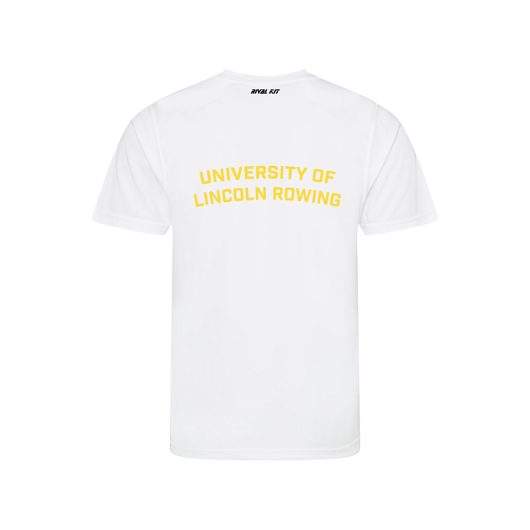 University of Lincoln RC Short Sleeve White Gym T-shirt