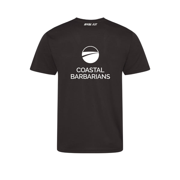 Coastal Barbarians Black Gym T-shirt