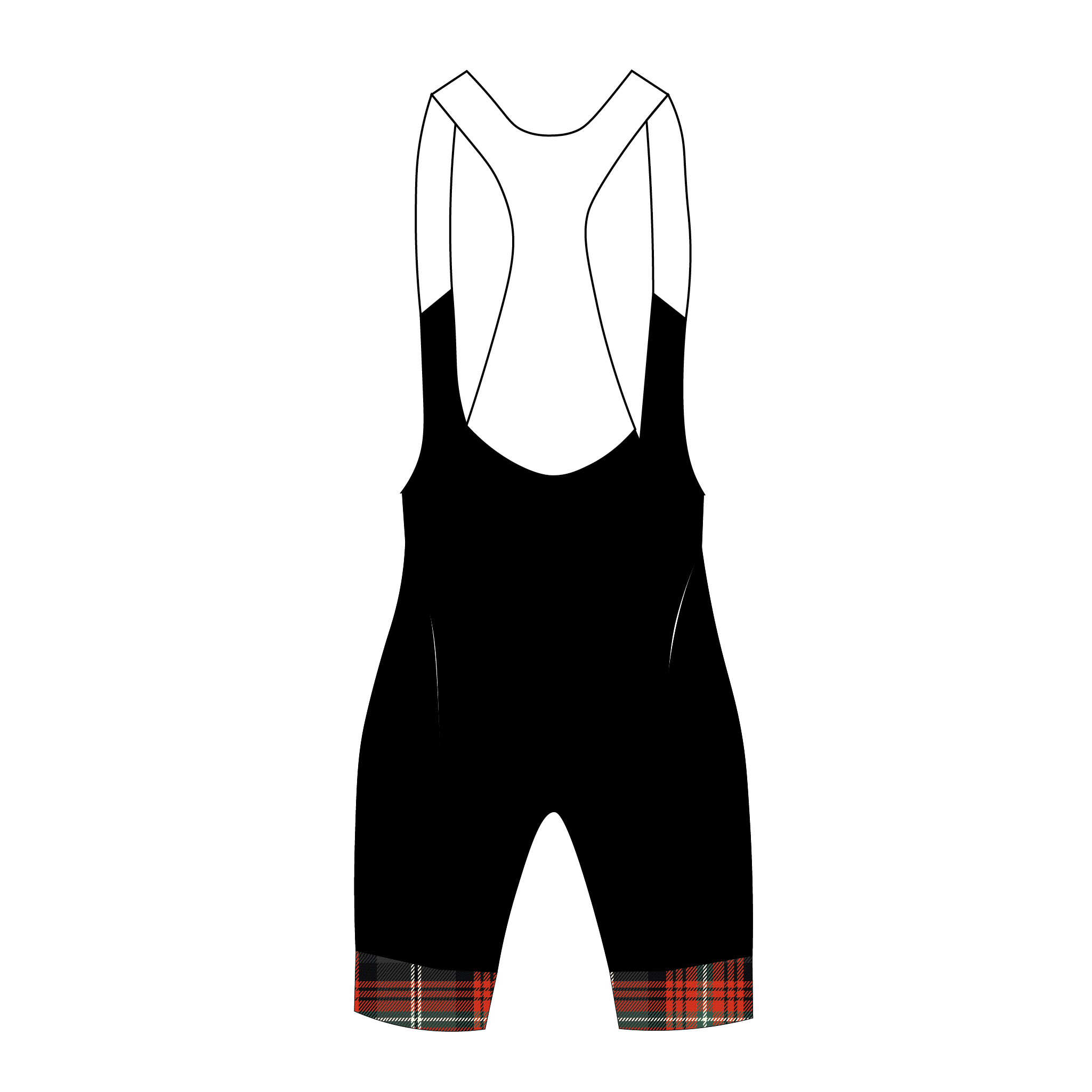 Portlethen & District Pipe Band Bib Shorts