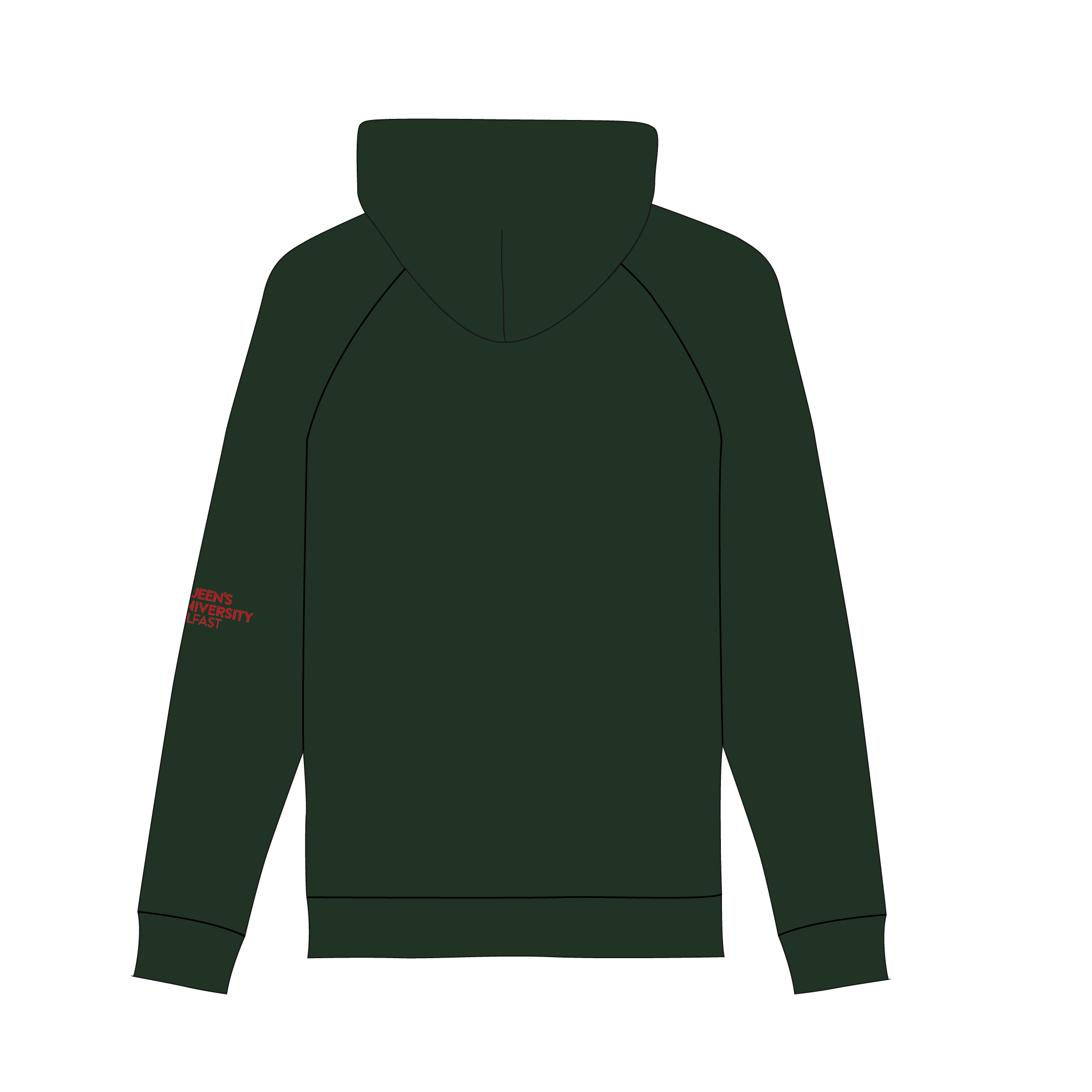 Queen's University Belfast Men's Boat Club Hoodie