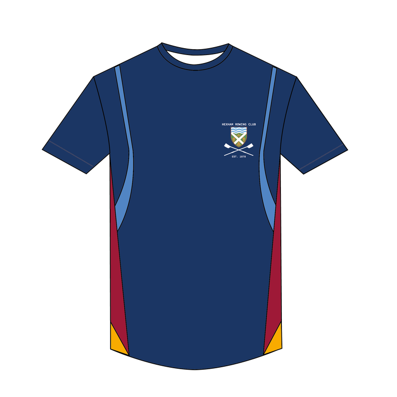 Hexham Rowing Club Bespoke Short sleeve Gym T-shirt