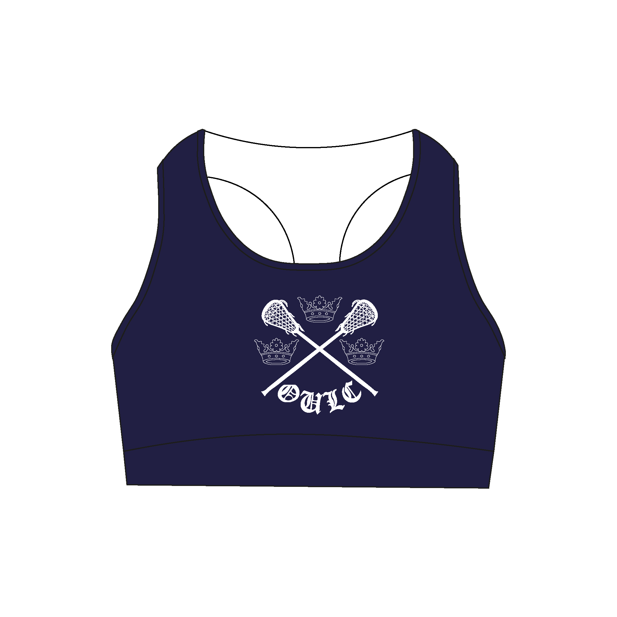 Oxford University Lacrosse Club Sports Bra
