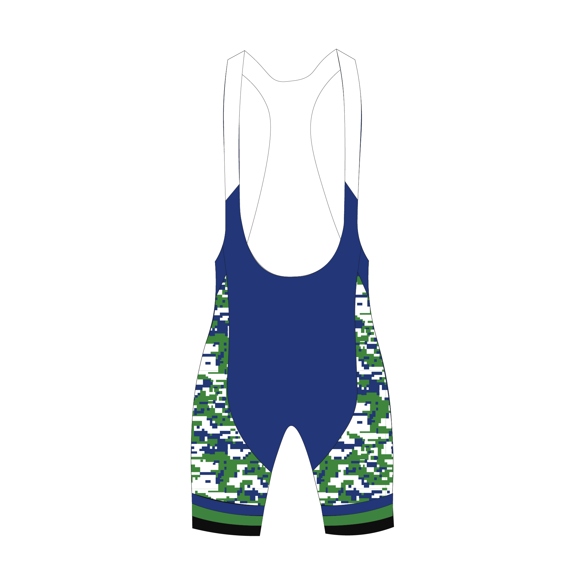 Queen's University Belfast Men's Boat Club Bib Shorts