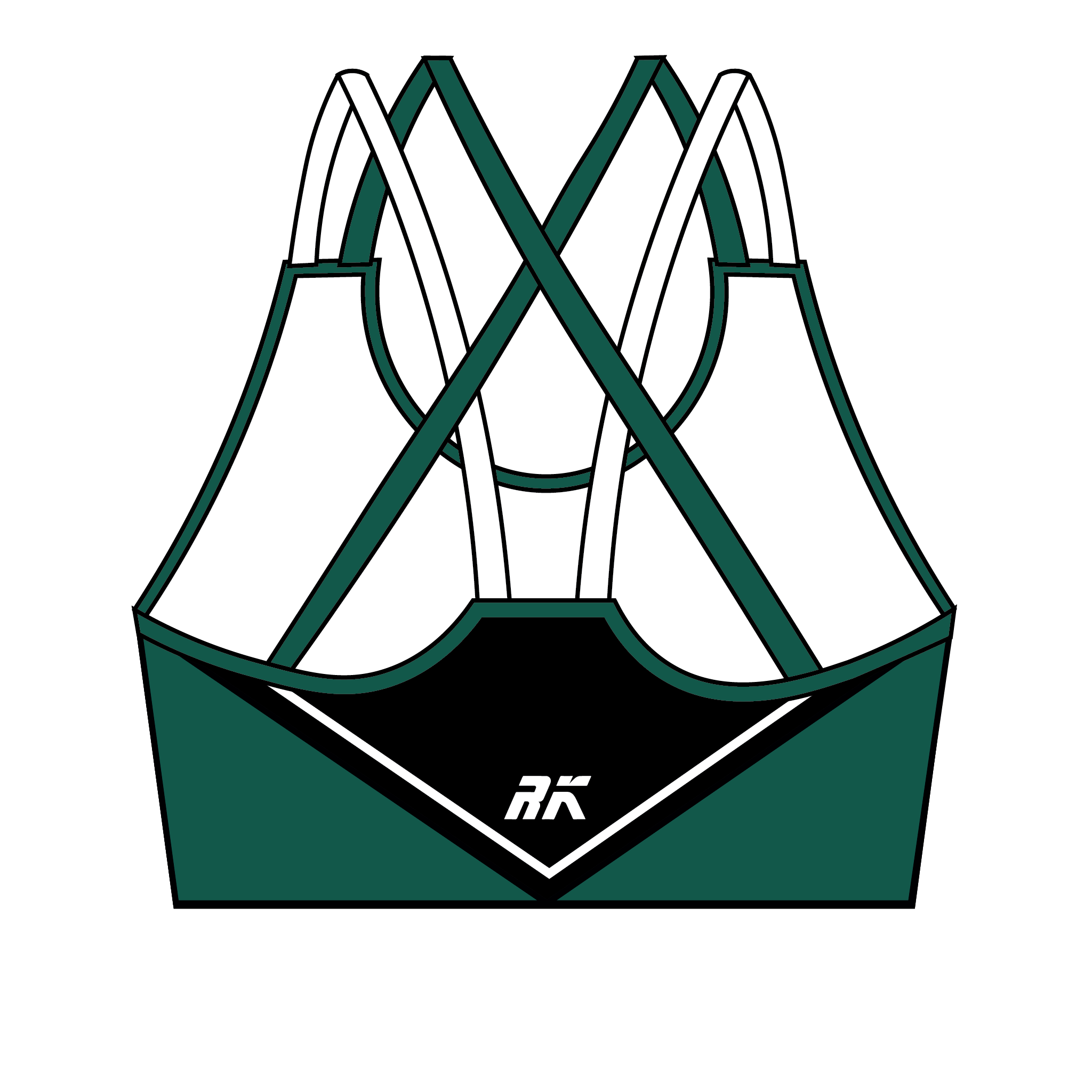 Gippsland Grammar Strappy Sports Bra