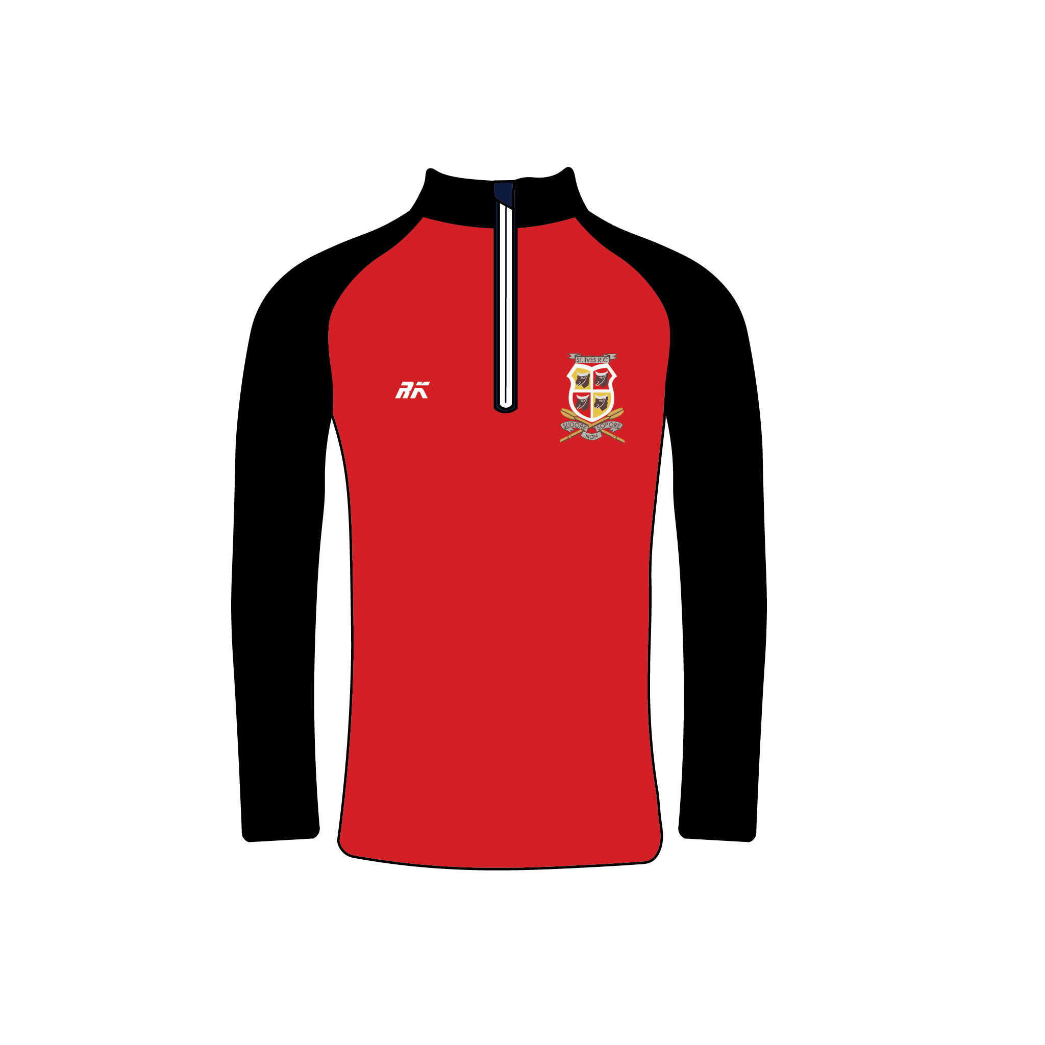 St Ives Rowing Club Bespoke Q-Zip