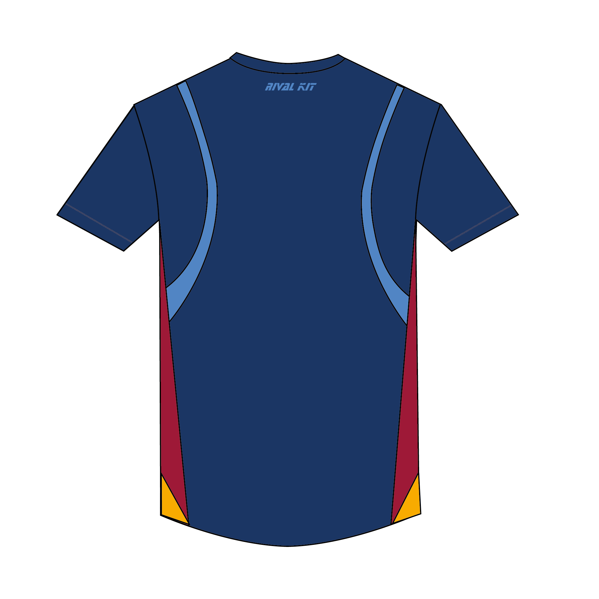 Hexham Rowing Club Bespoke Short sleeve Gym T-shirt