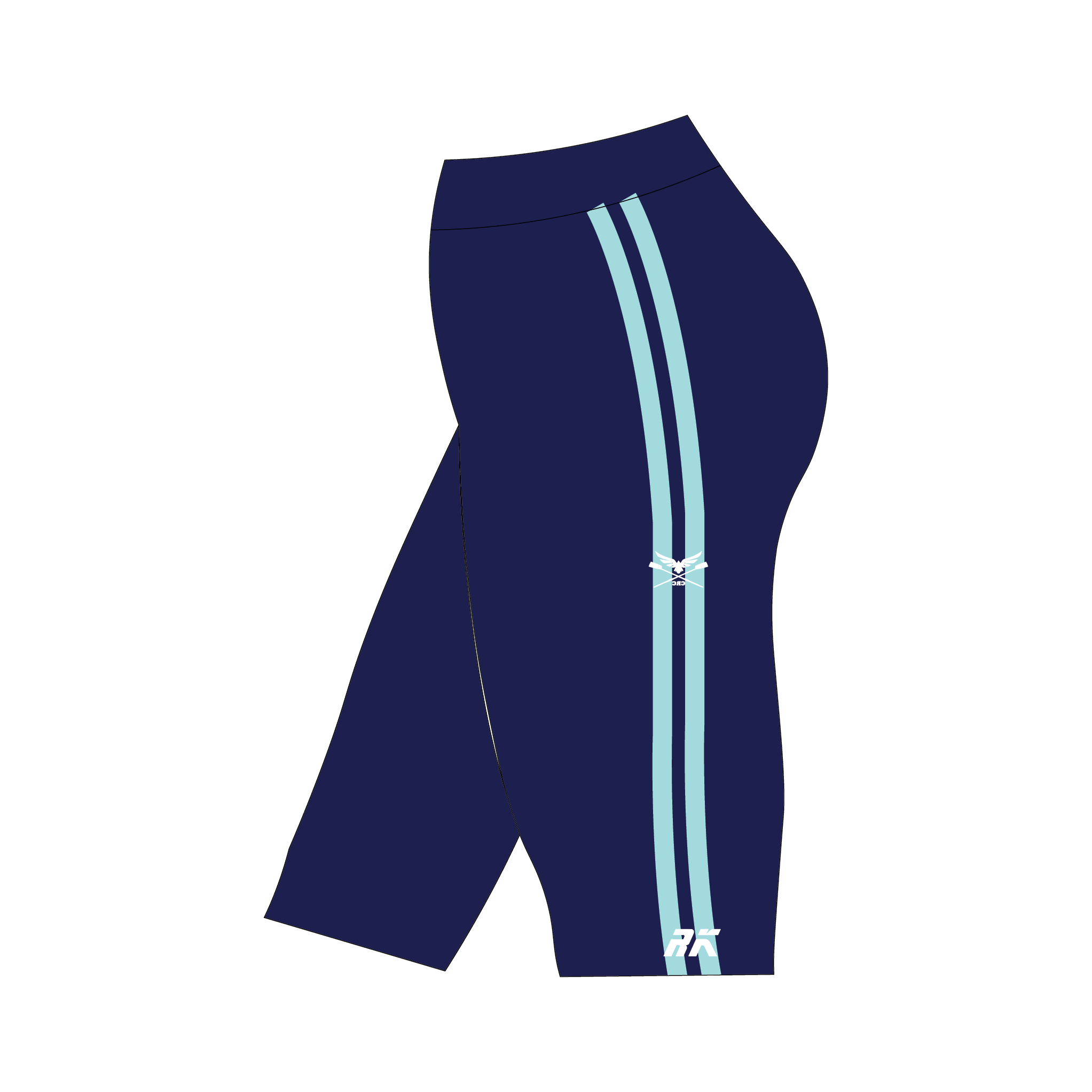 Carrick Rowing Club Long shorts 2