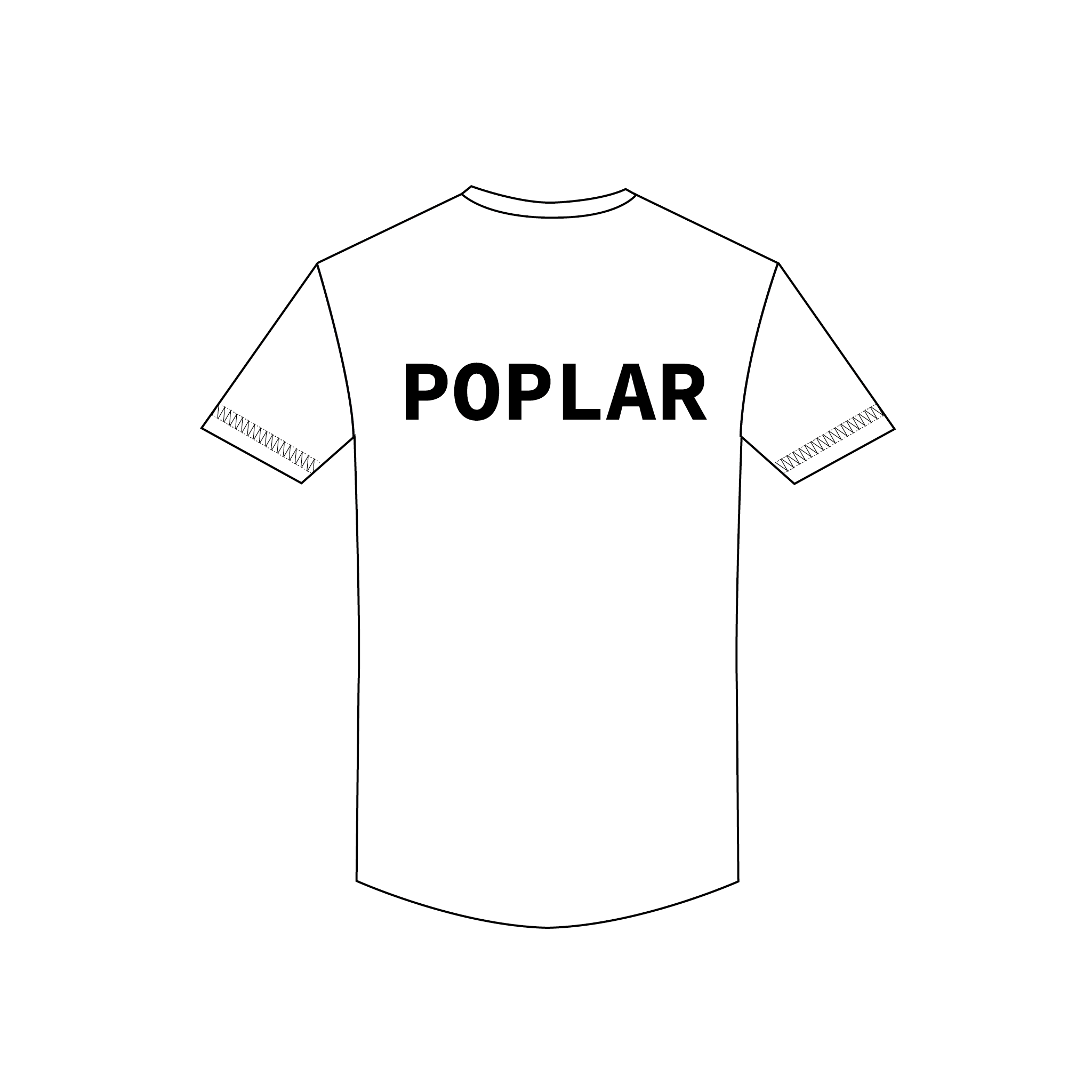 Poplar, Blackwall and District RC White Gym T